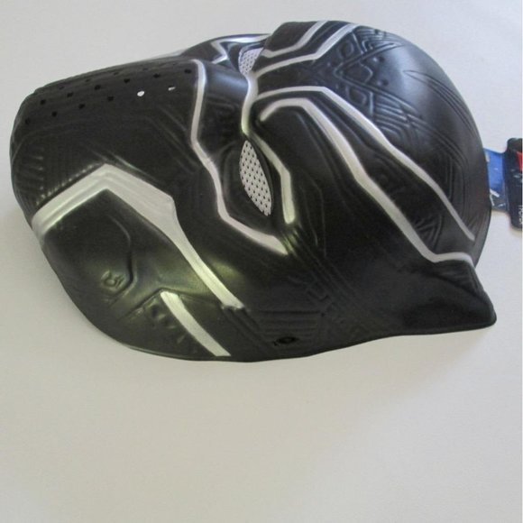 Marvel Black Panther Adult Mask Plastic Formed Full Face Mask - Picture 5 of 7